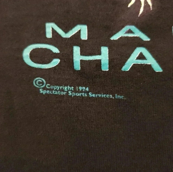 ACC Vintage Basketball T-shirt The Tournament 40th 1994 Size M Charlotte NC RARE - Picture 2 of 6